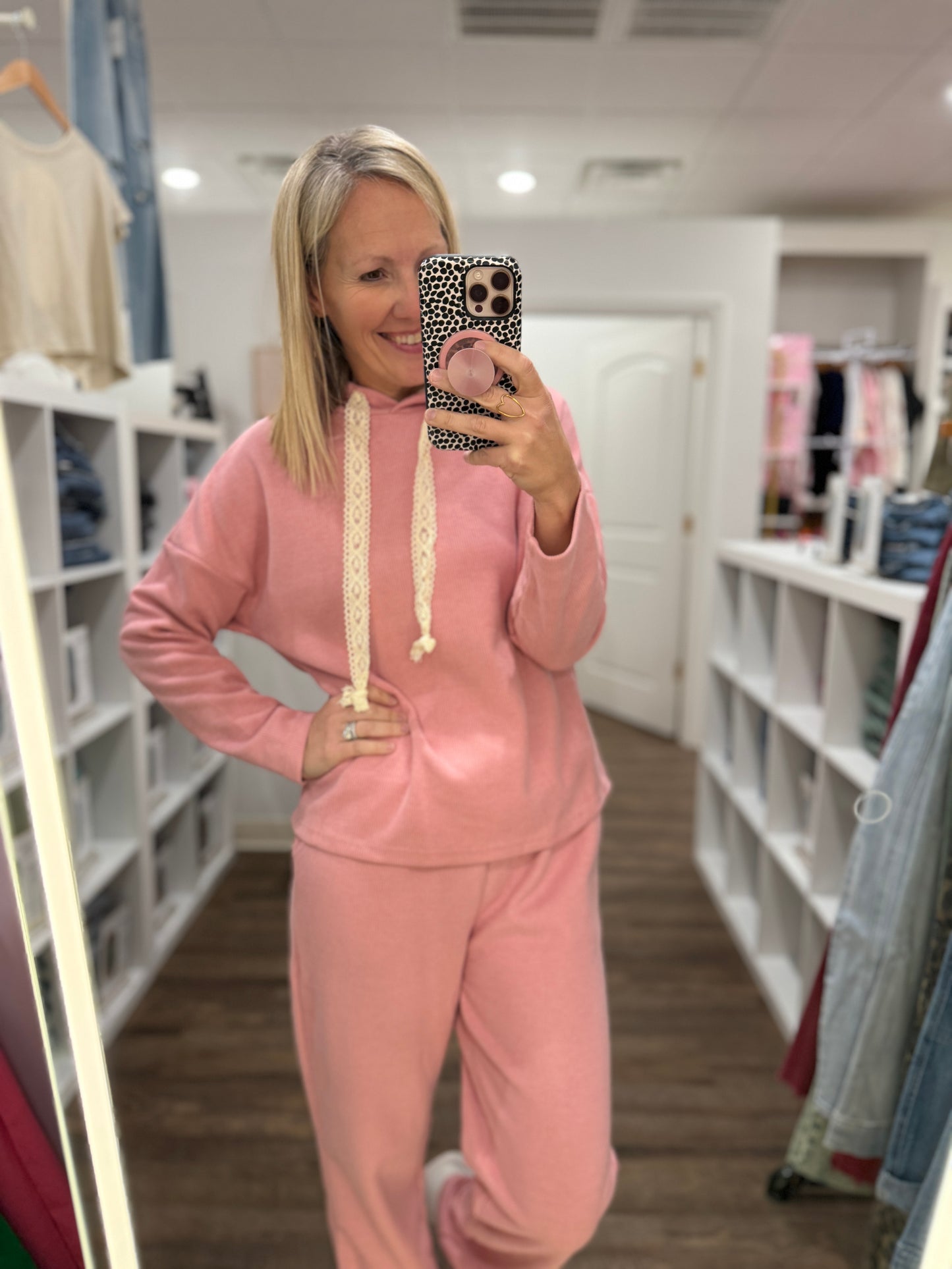 Frosted Rose Cord Set