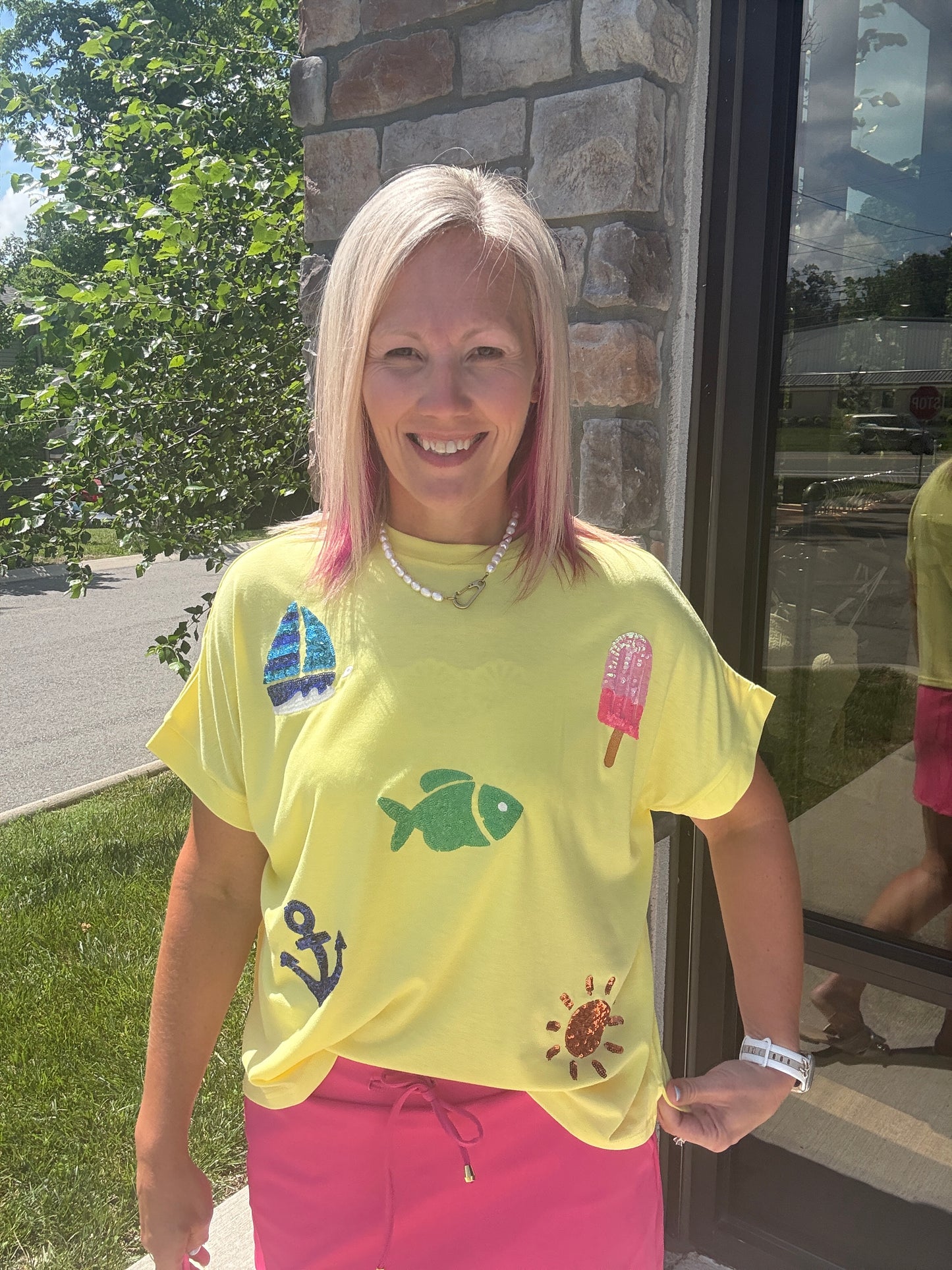Sunshine & Seaside Tee