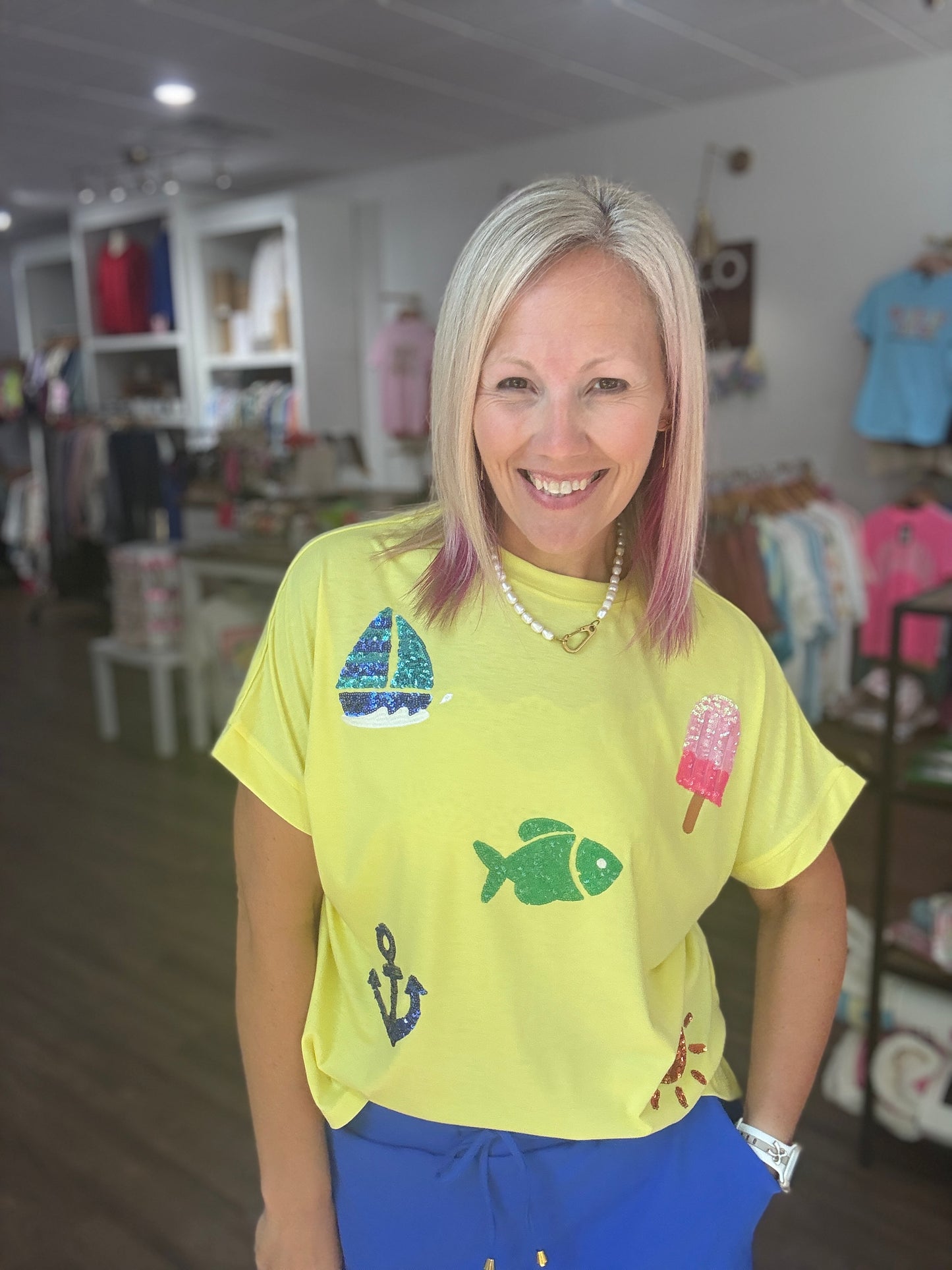 Sunshine & Seaside Tee