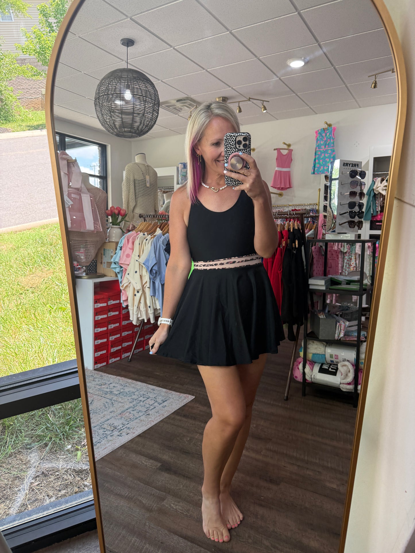 Wild Leopard Swim Dress
