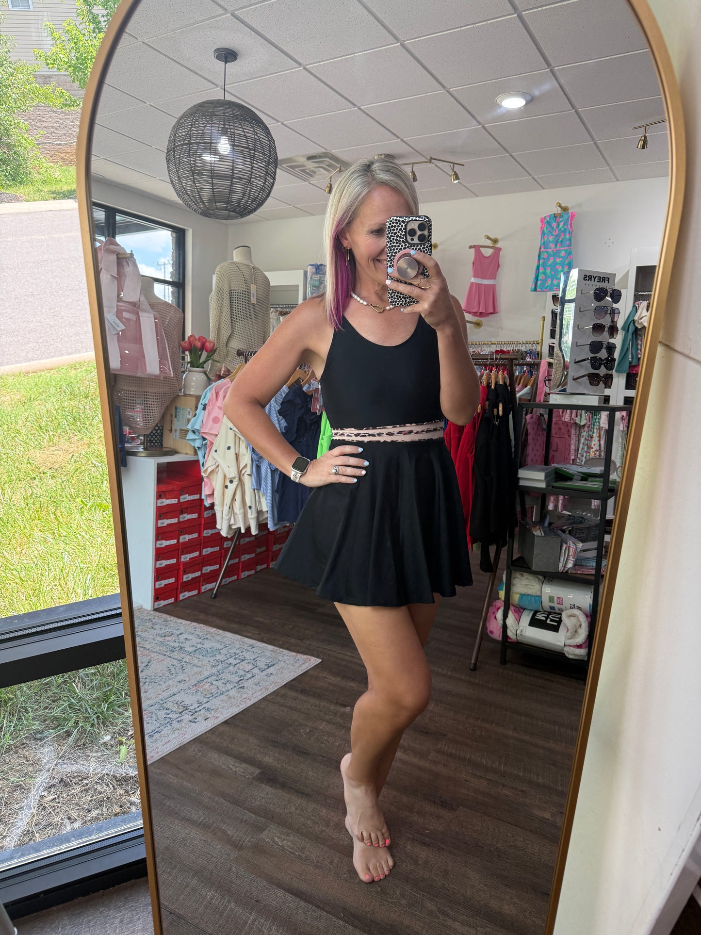 Wild Leopard Swim Dress