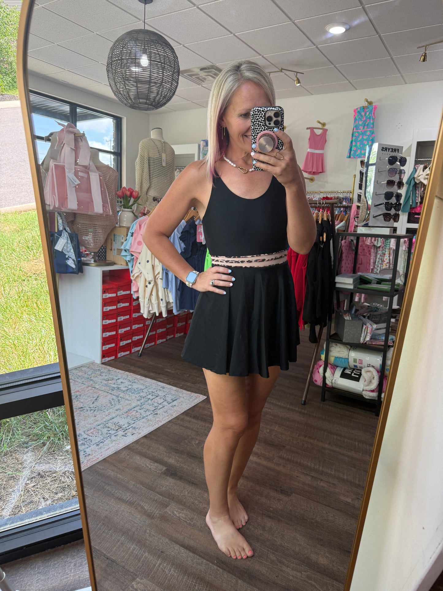 Wild Leopard Swim Dress