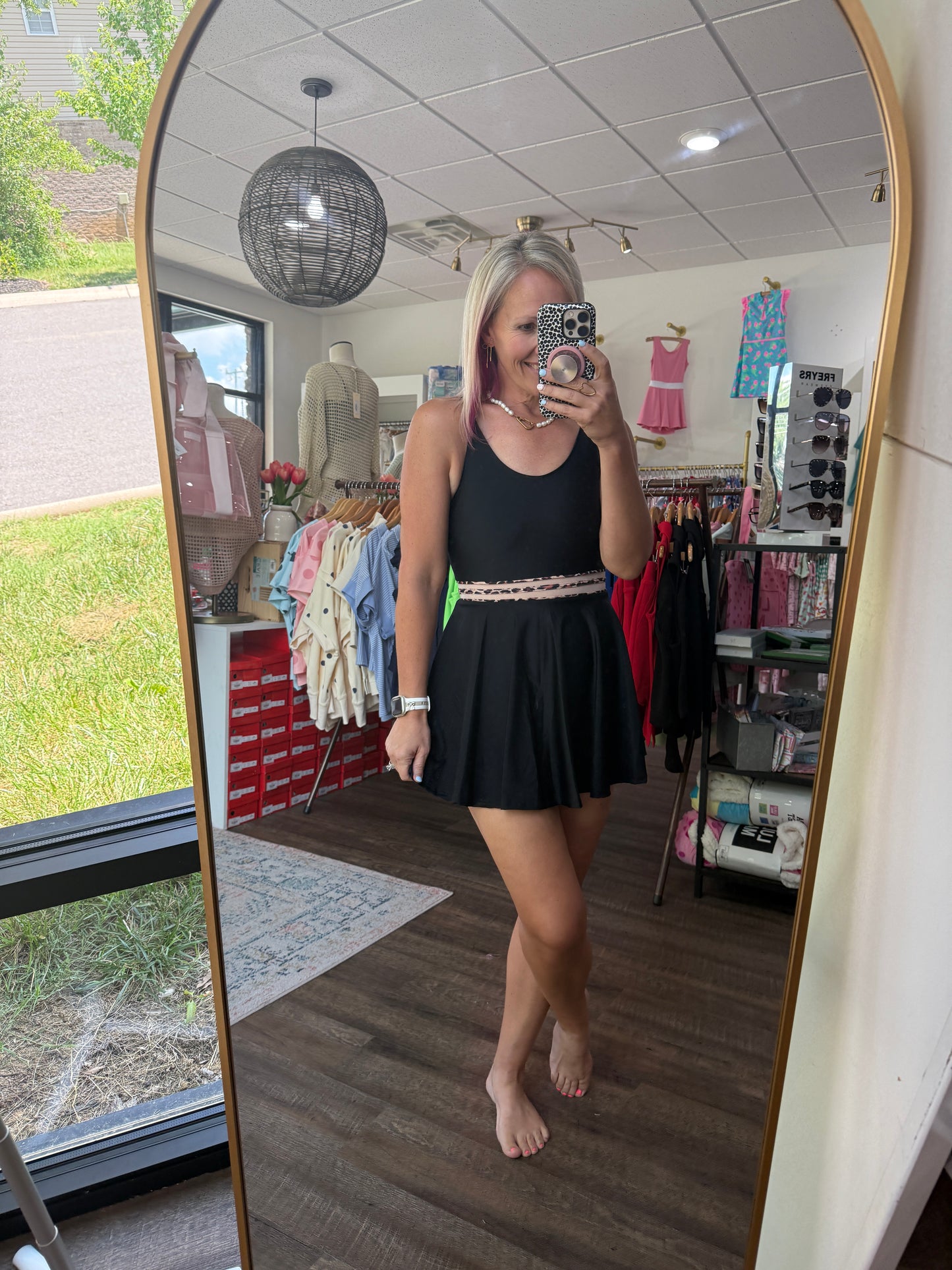 Wild Leopard Swim Dress