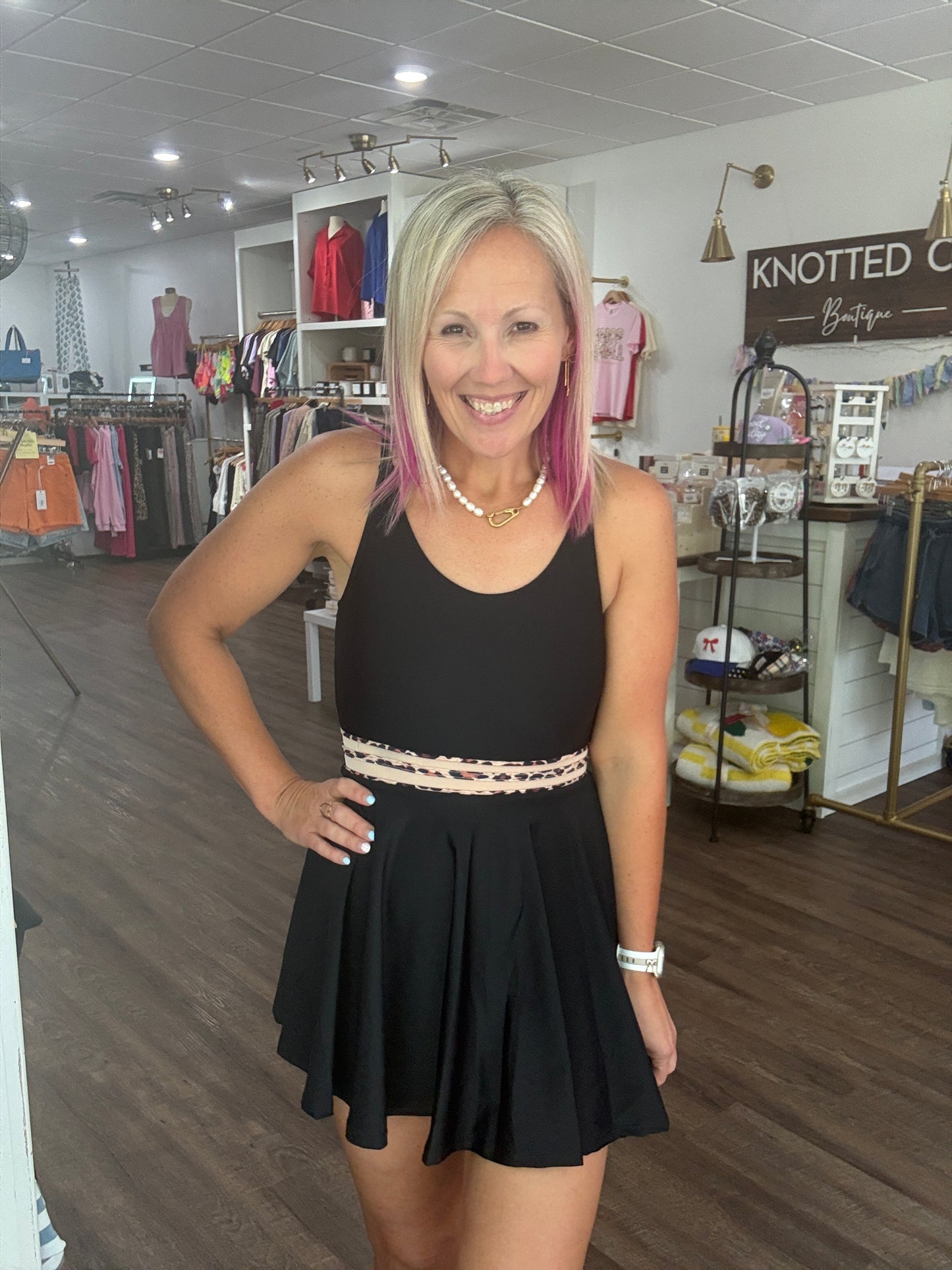 Wild Leopard Swim Dress