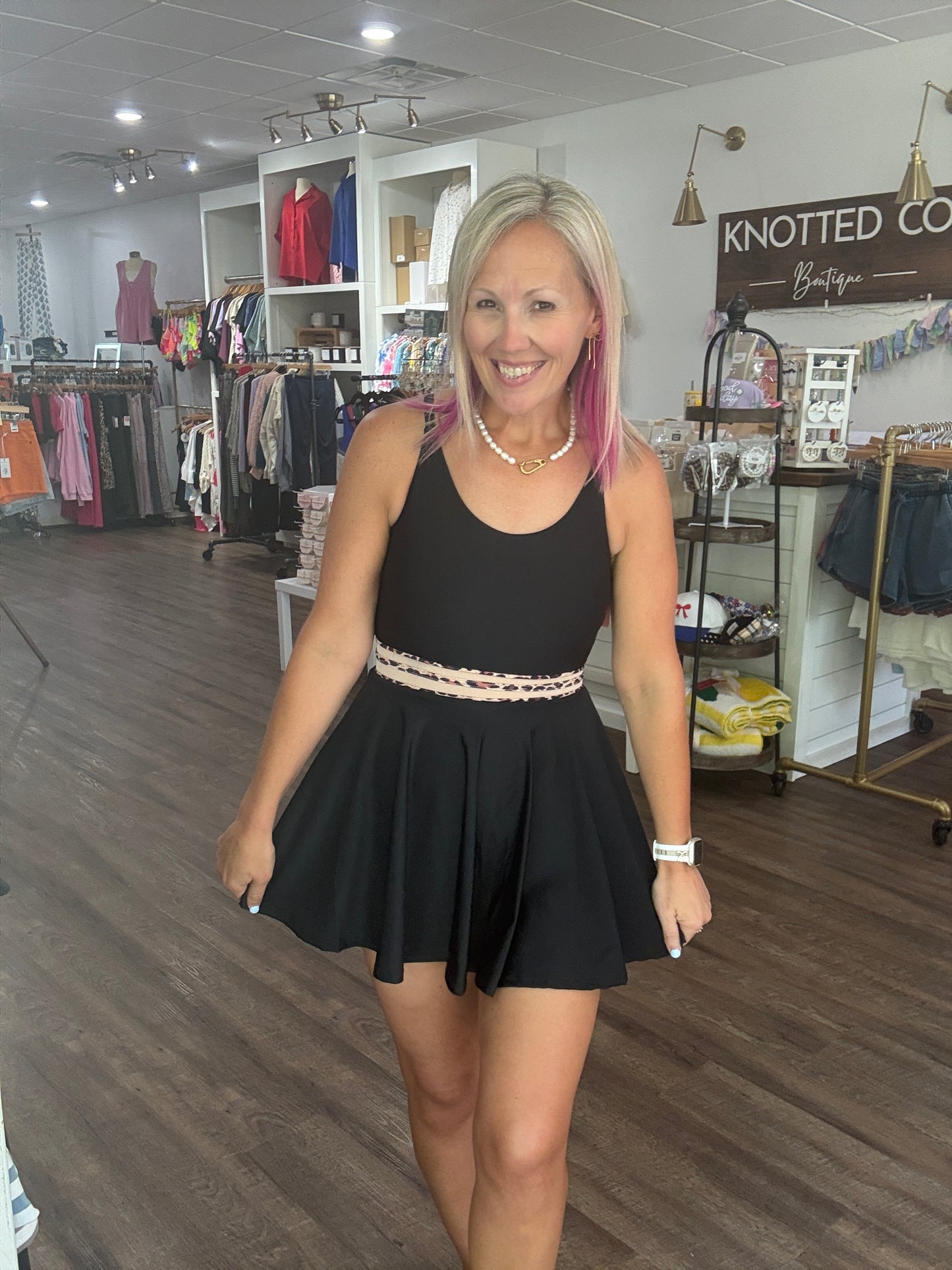 Wild Leopard Swim Dress