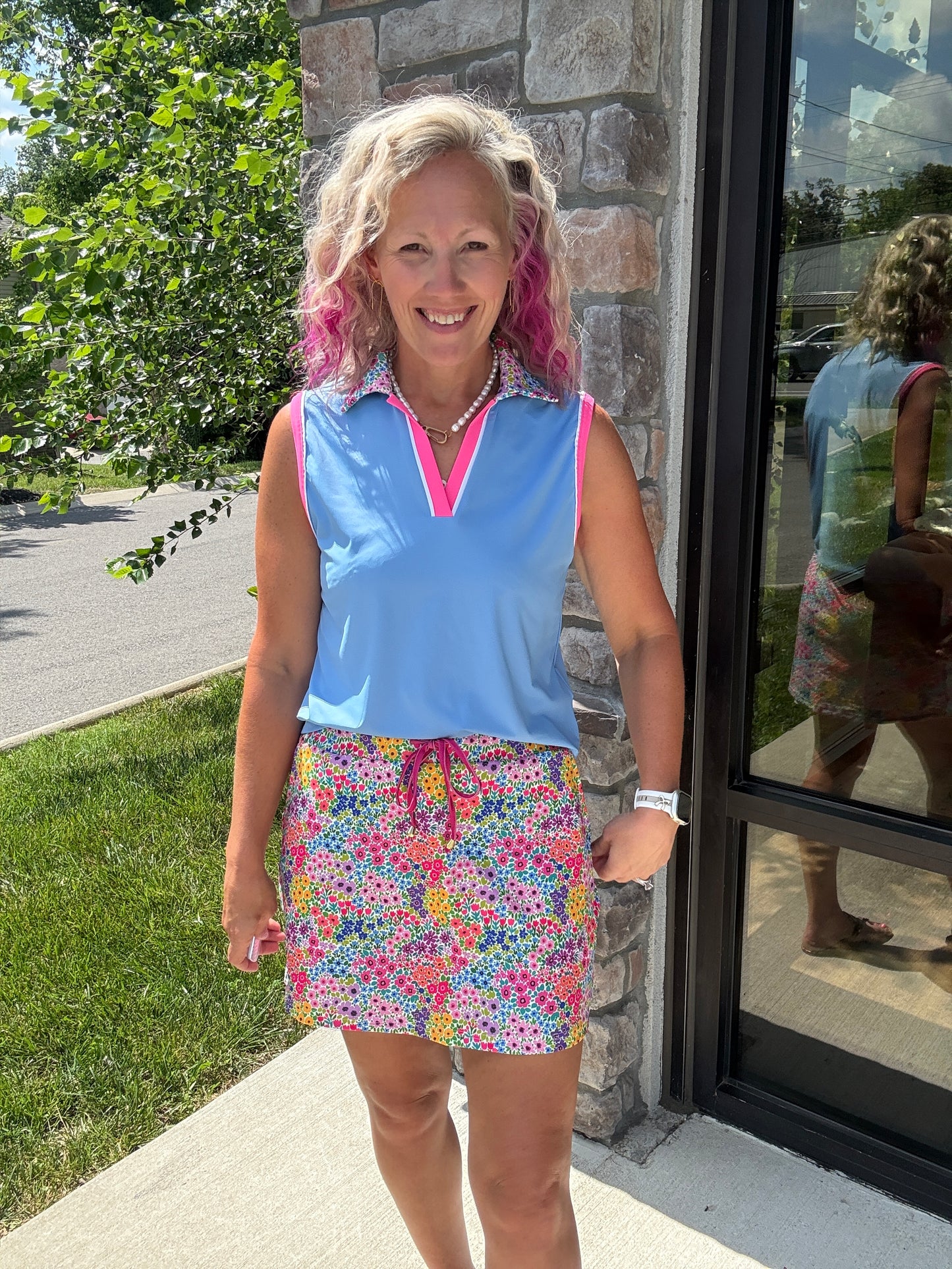 Falling for Florals Skort
