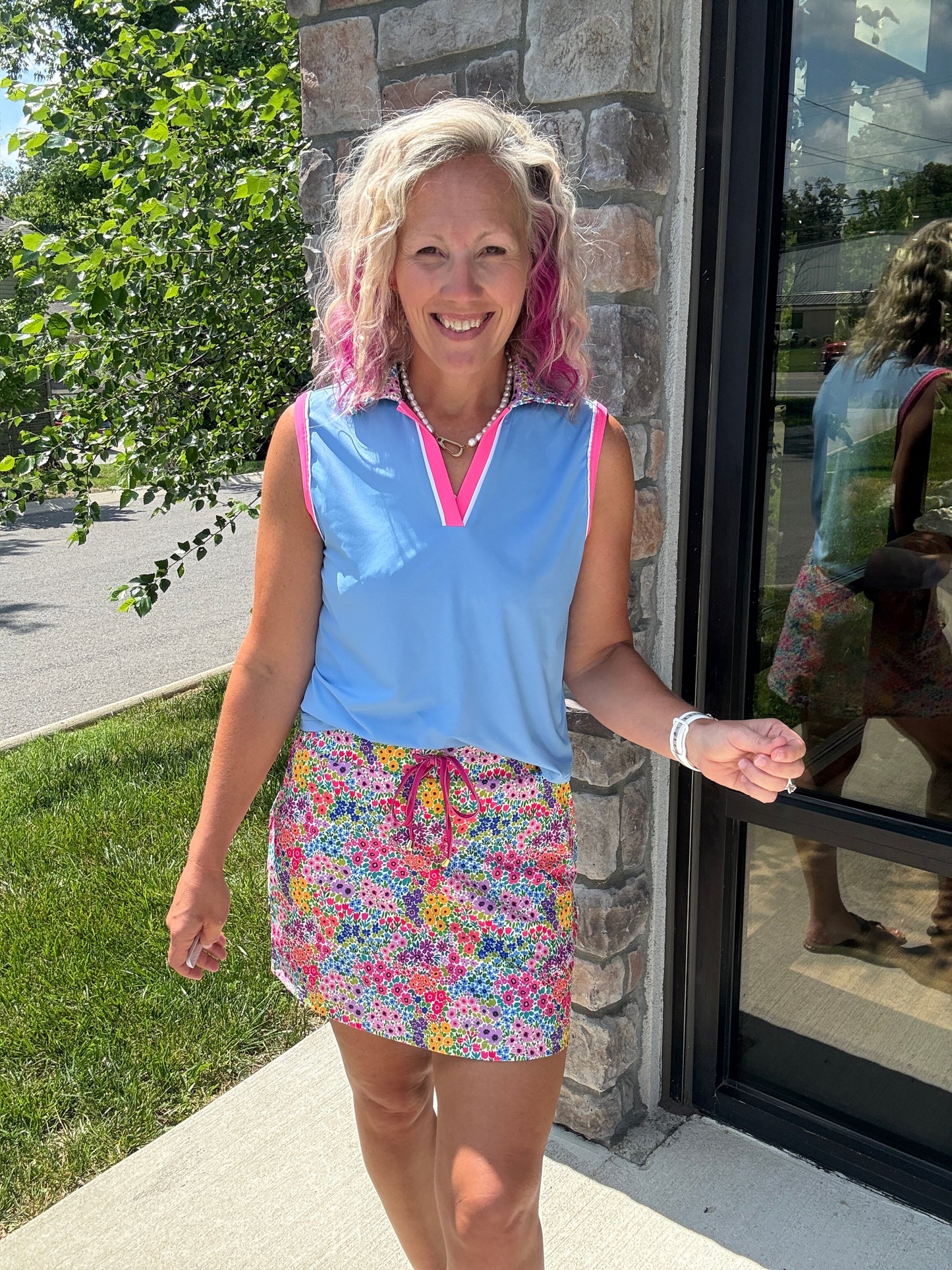 Falling for Florals Skort