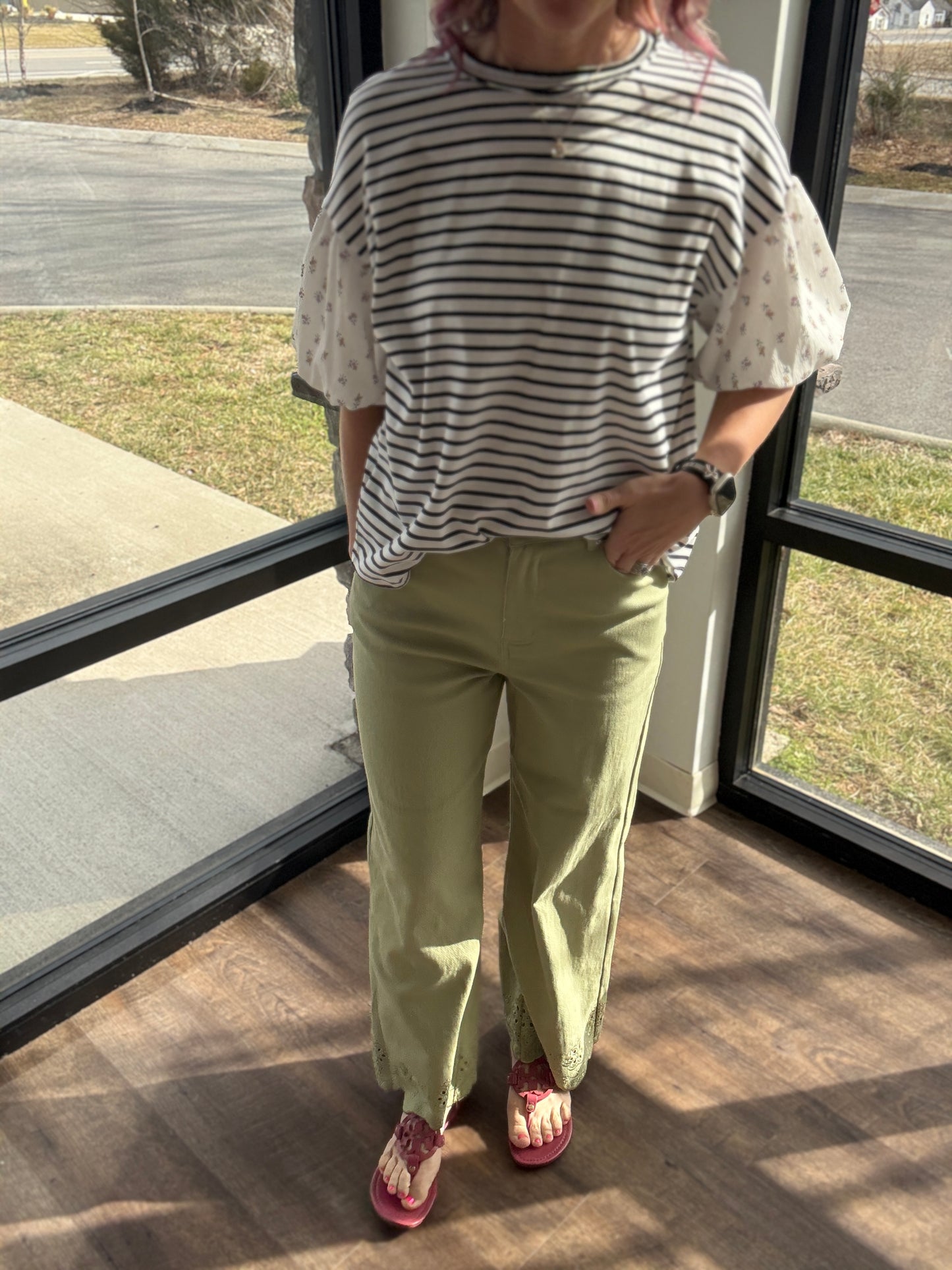 Spring Patchwork Top