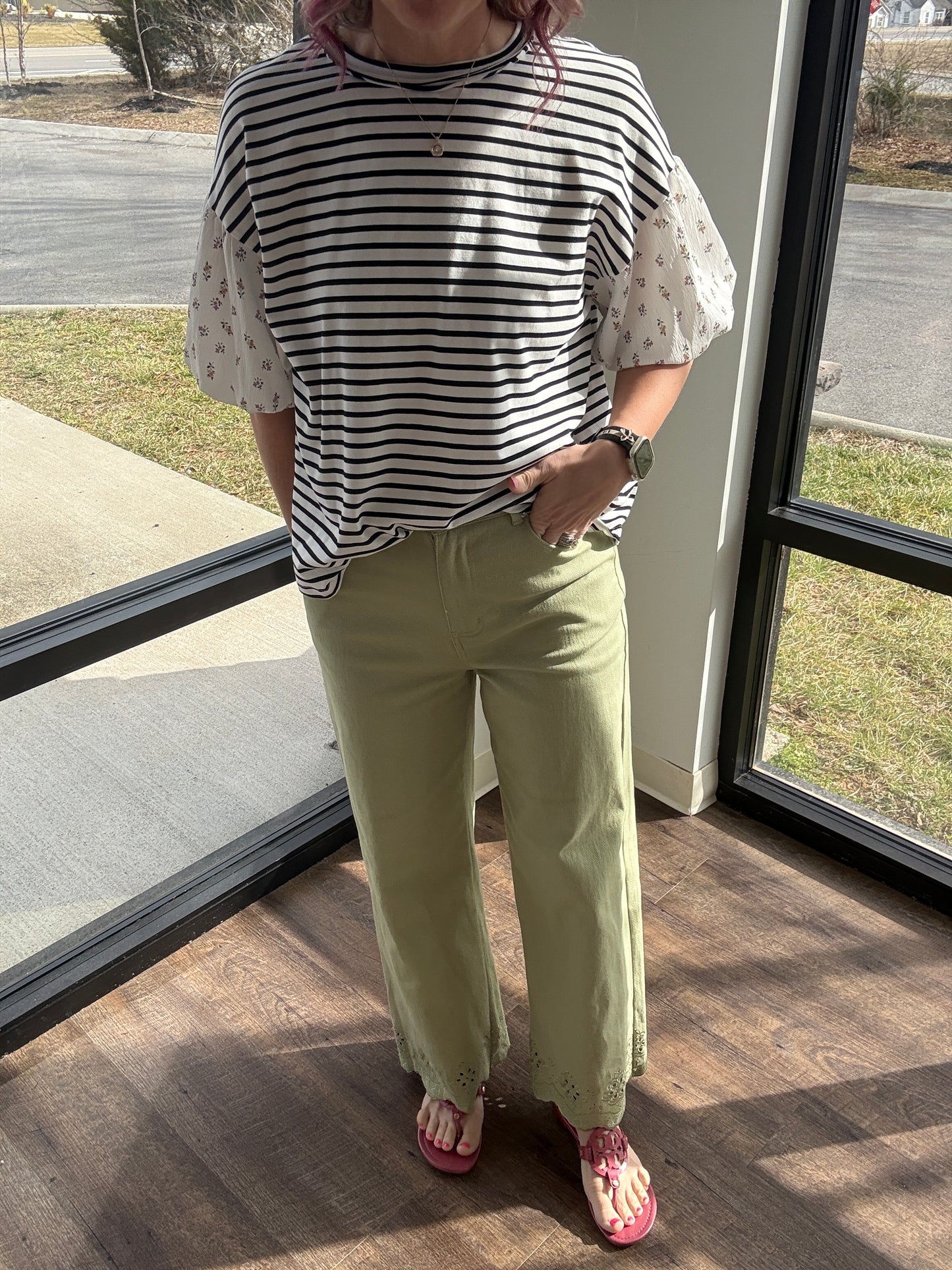 Spring Patchwork Top