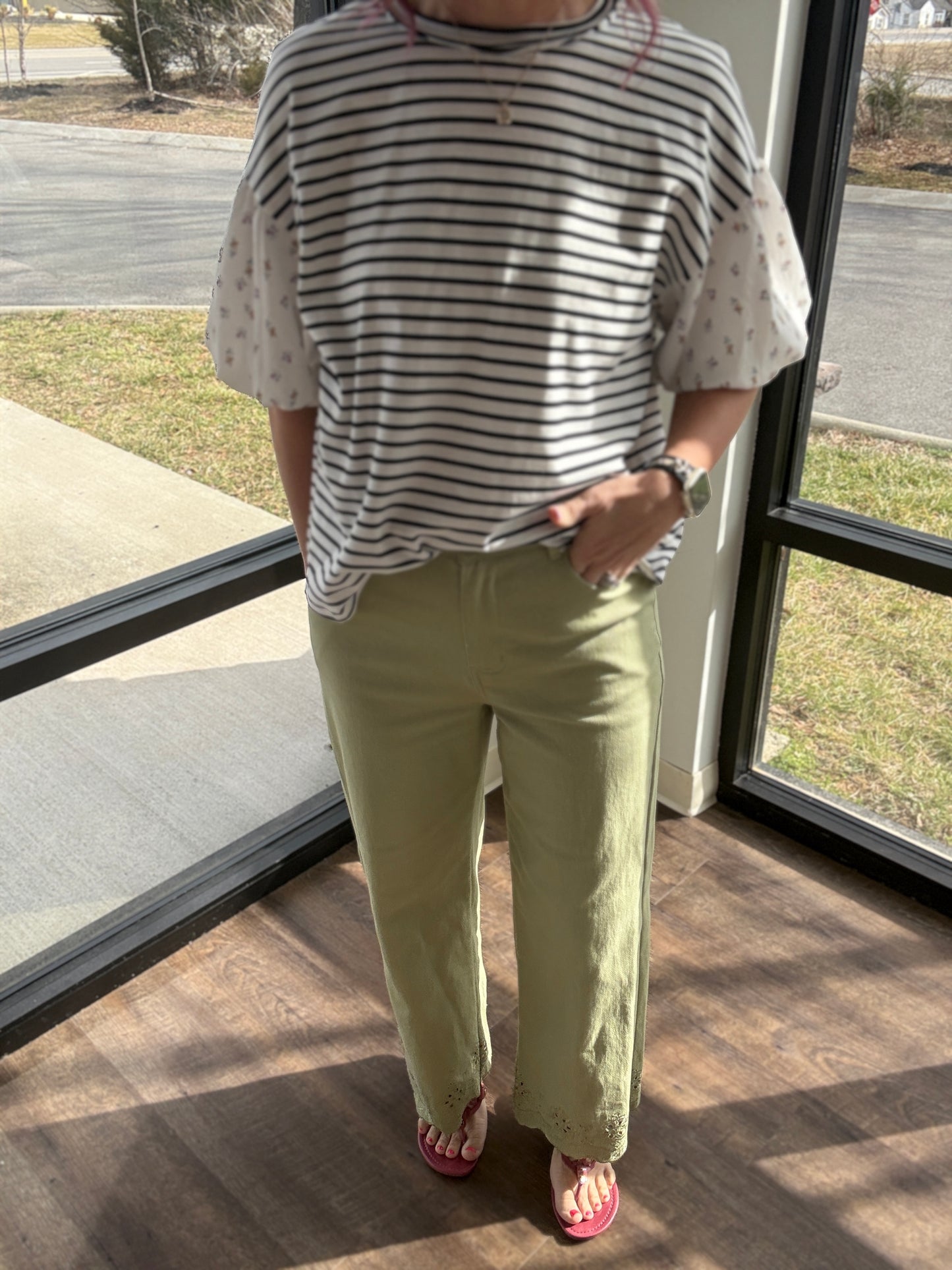 Spring Patchwork Top