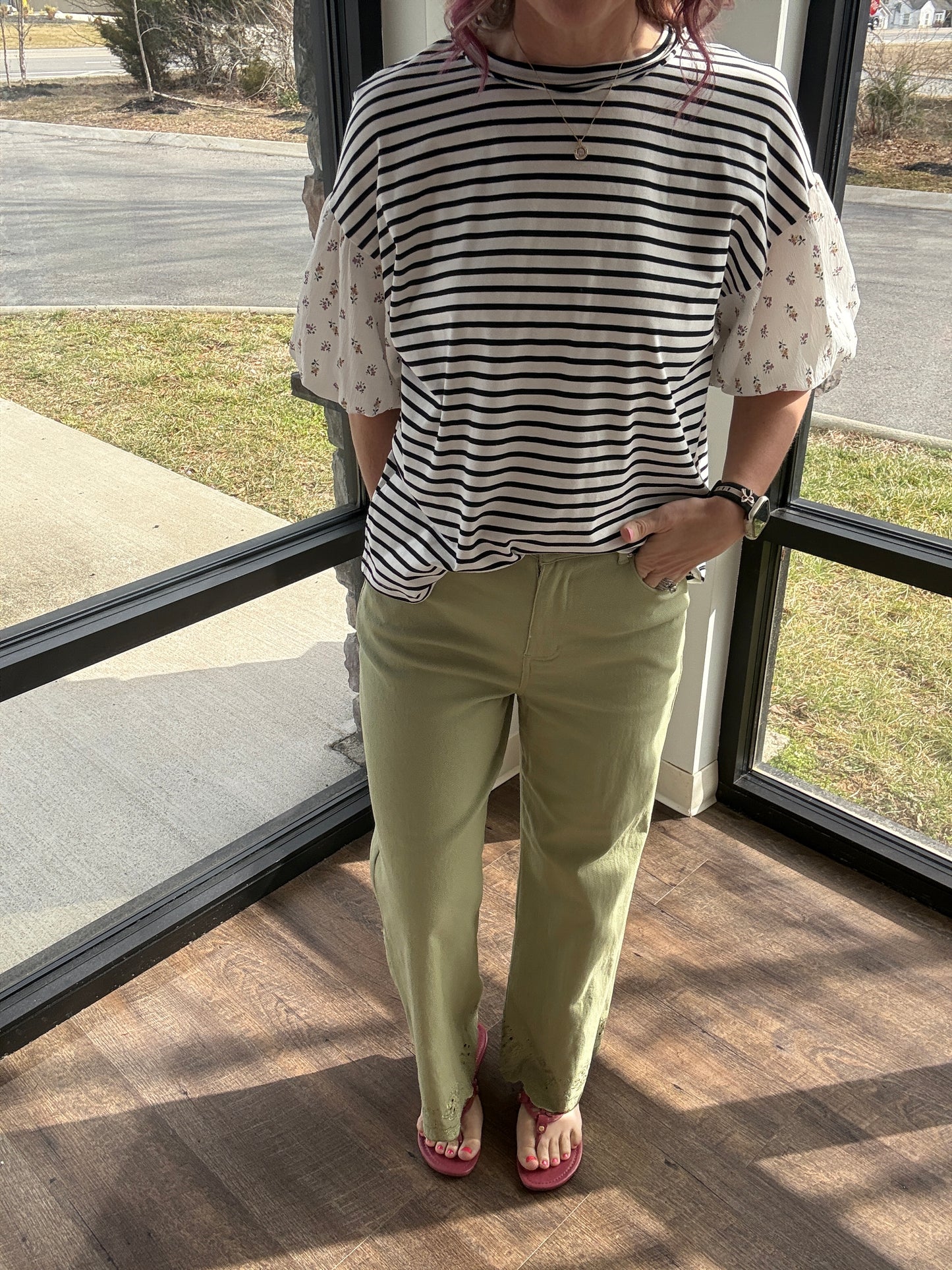 Spring Patchwork Top