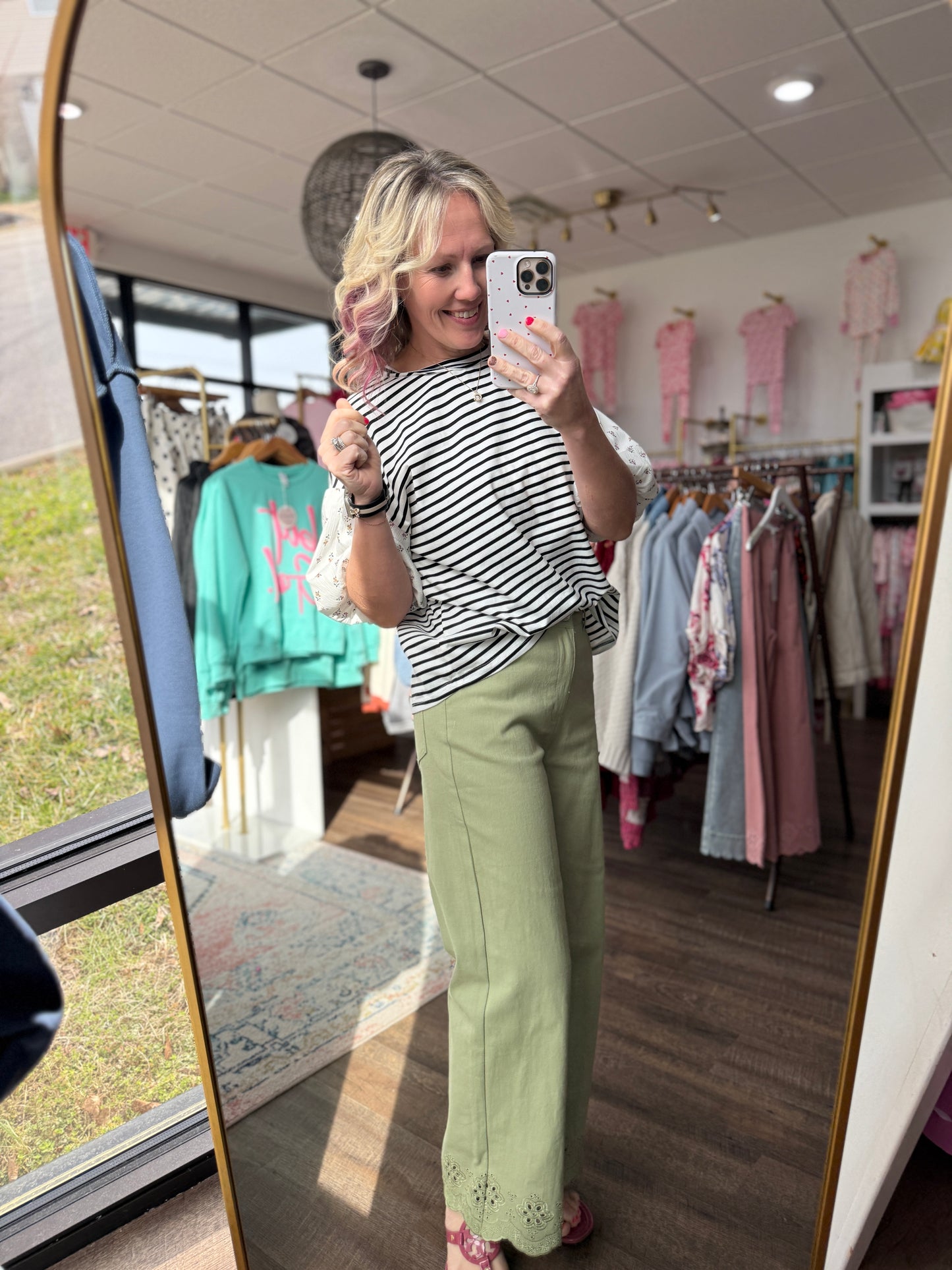 Spring Patchwork Top