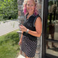 After Dark Polka Dot Skort
