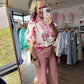 Petal Parade Top- Pink