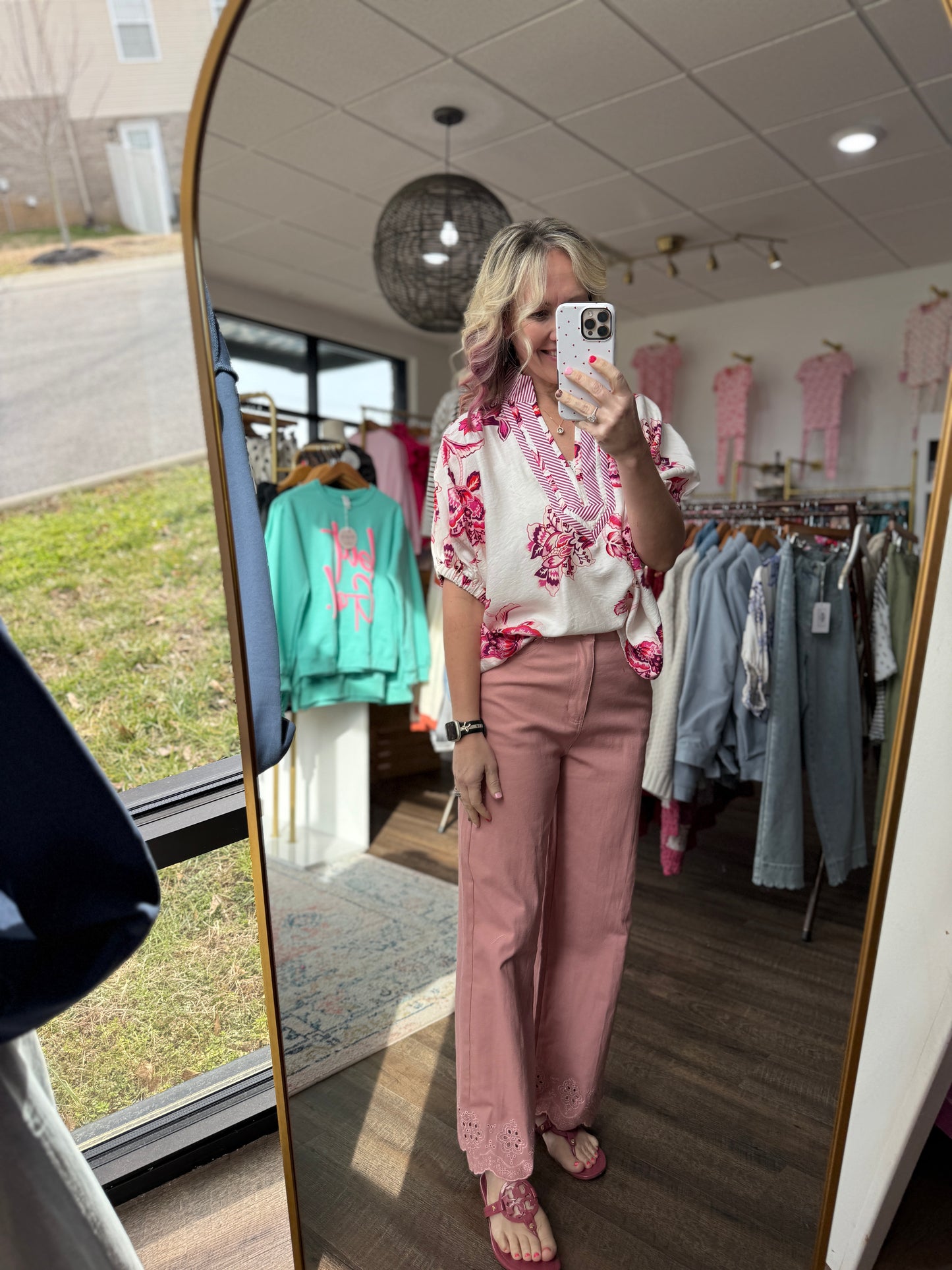 Petal Parade Top- Pink