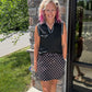 After Dark Polka Dot Skort