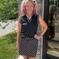 After Dark Polka Dot Skort