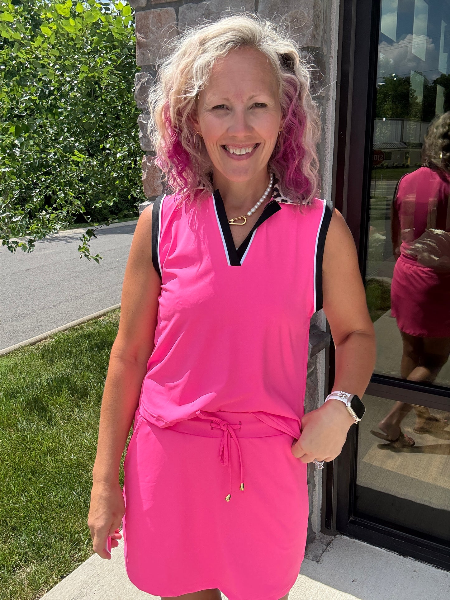 Safari Chic Polo Tank