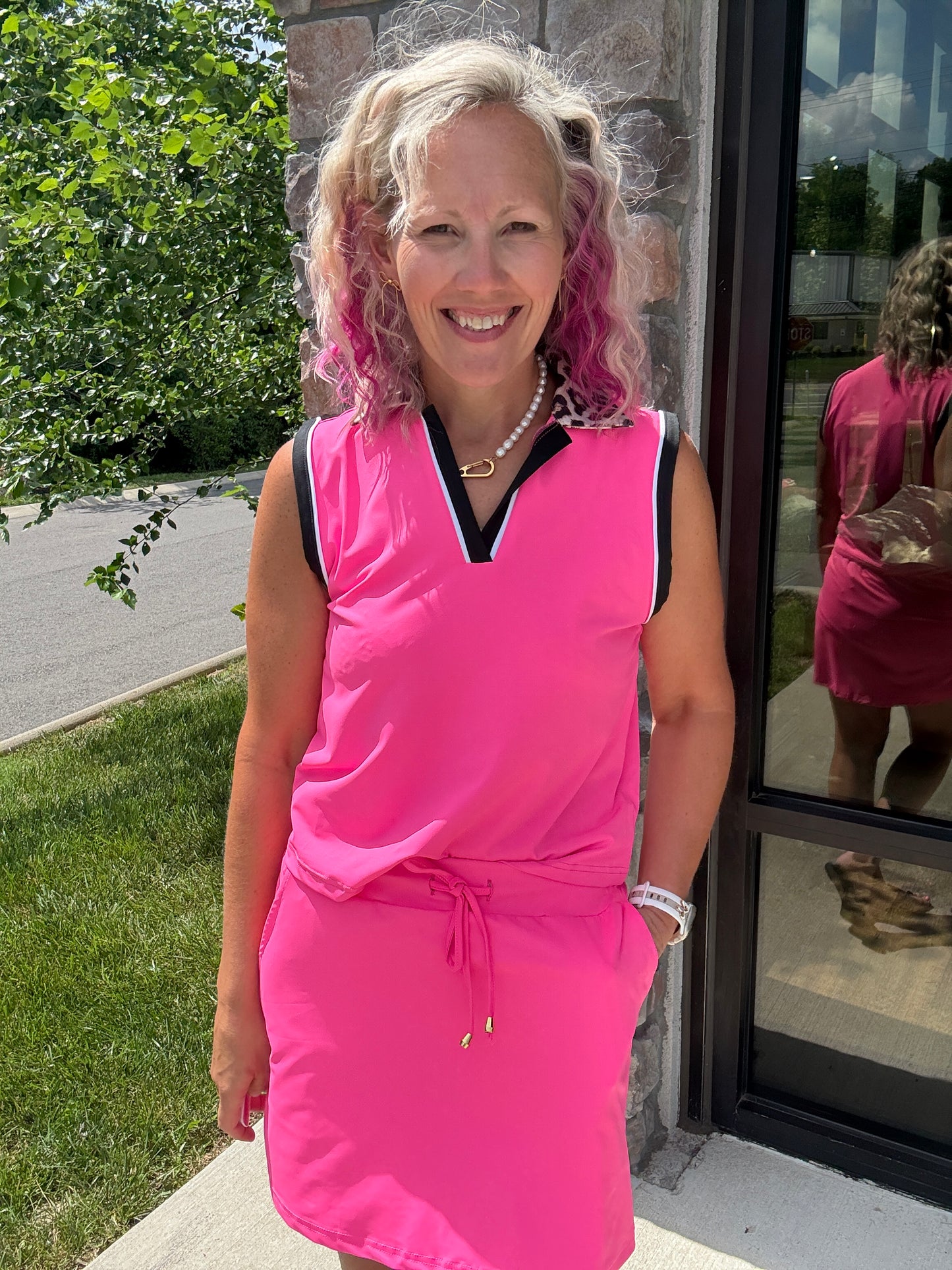 Safari Chic Polo Tank
