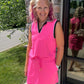 Neon Pink Skort