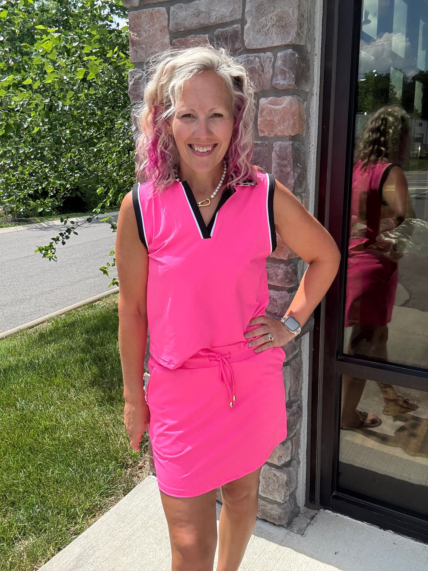 Safari Chic Polo Tank