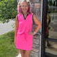 Neon Pink Skort