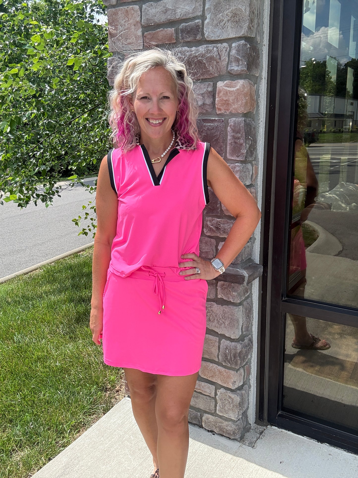 Safari Chic Polo Tank