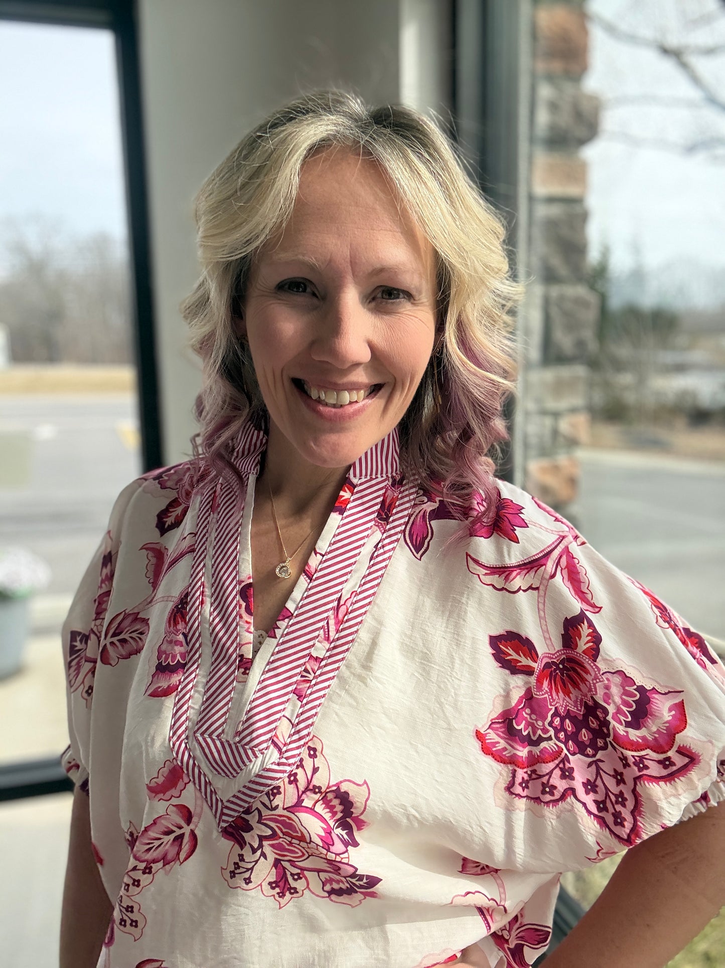 Petal Parade Top- Pink