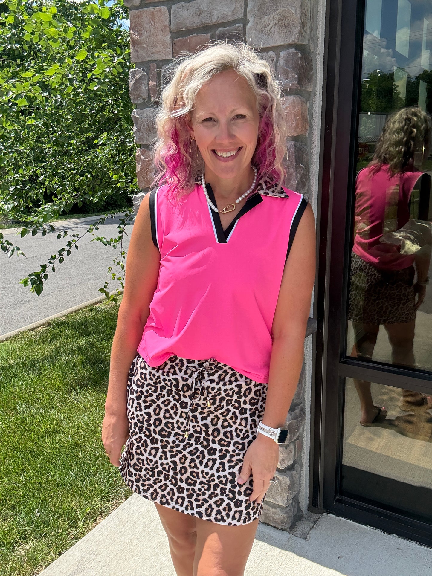 Safari Chic Polo Tank