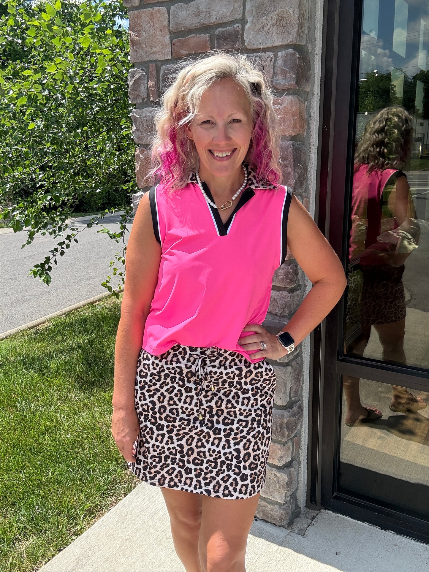 Safari Chic Polo Tank