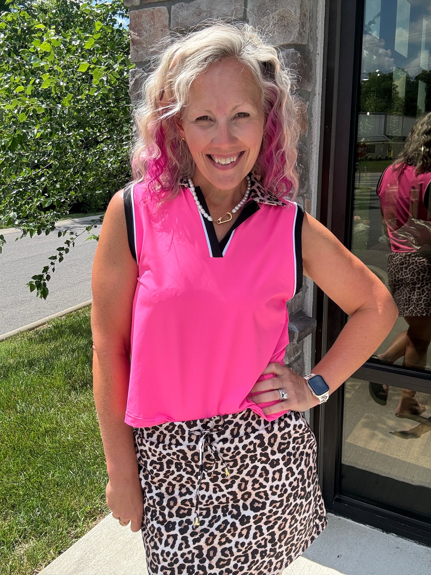 Safari Chic Polo Tank