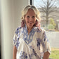 Petal Parade Top- Blue