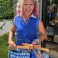 Royal Blue Polo Tank