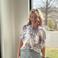 Petal Parade Top- Blue