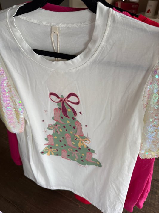 Nashville Noel Tree Shirt