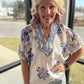 Petal Parade Top- Blue