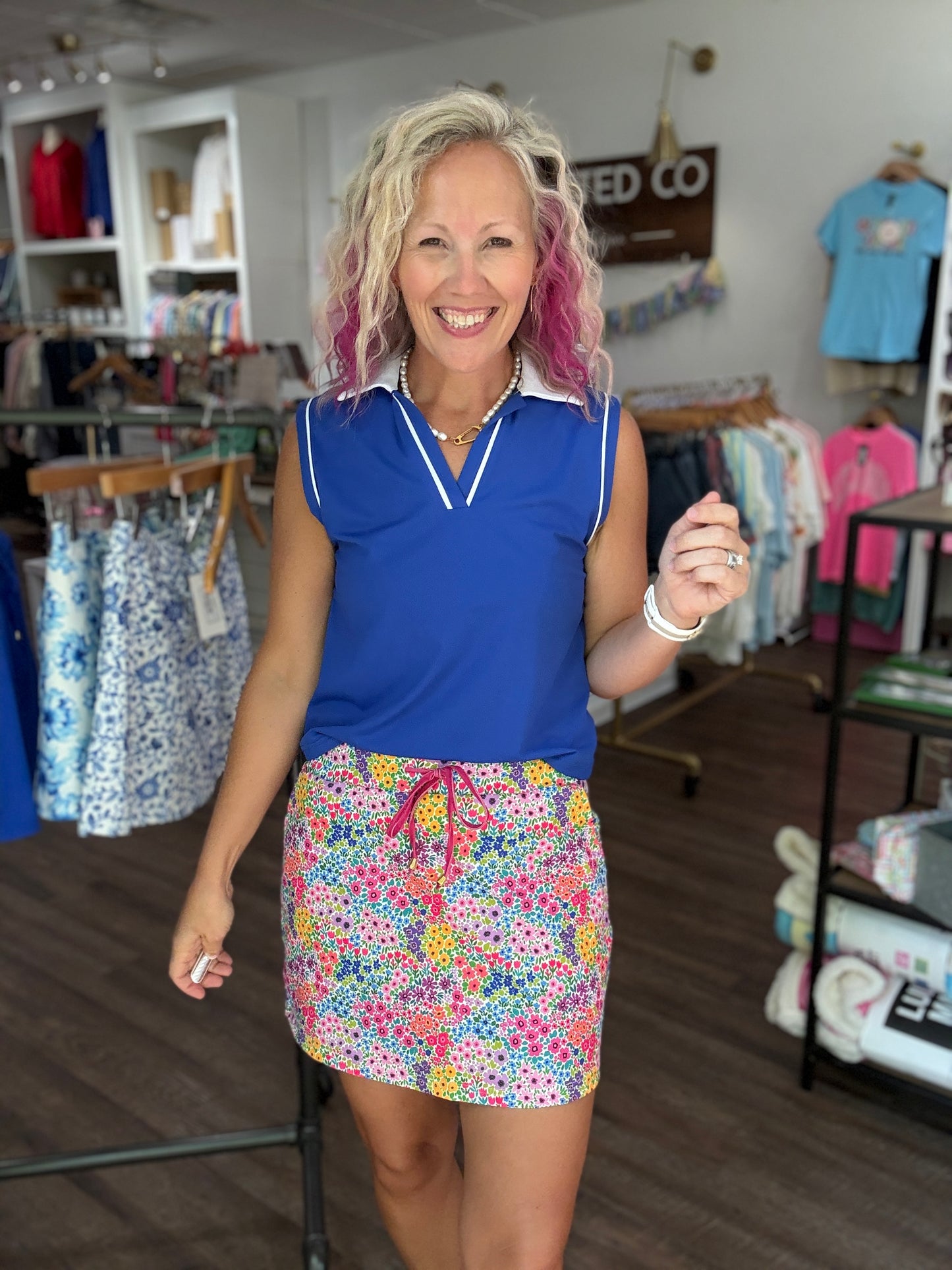 Falling for Florals Skort