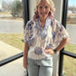 Petal Parade Top- Blue