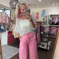 Cloudline Bubble Joggers-Pink