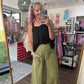 Boardwalk Gauze Pants- Green