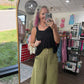 Boardwalk Gauze Pants- Green