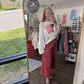 Boardwalk Gauze Pants- Brick