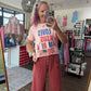 Boardwalk Gauze Pants- Brick