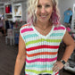 Chasing Rainbows Crochet Top