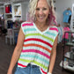Chasing Rainbows Crochet Top