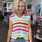 Chasing Rainbows Crochet Top