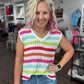 Chasing Rainbows Crochet Top