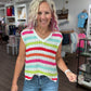 Chasing Rainbows Crochet Top