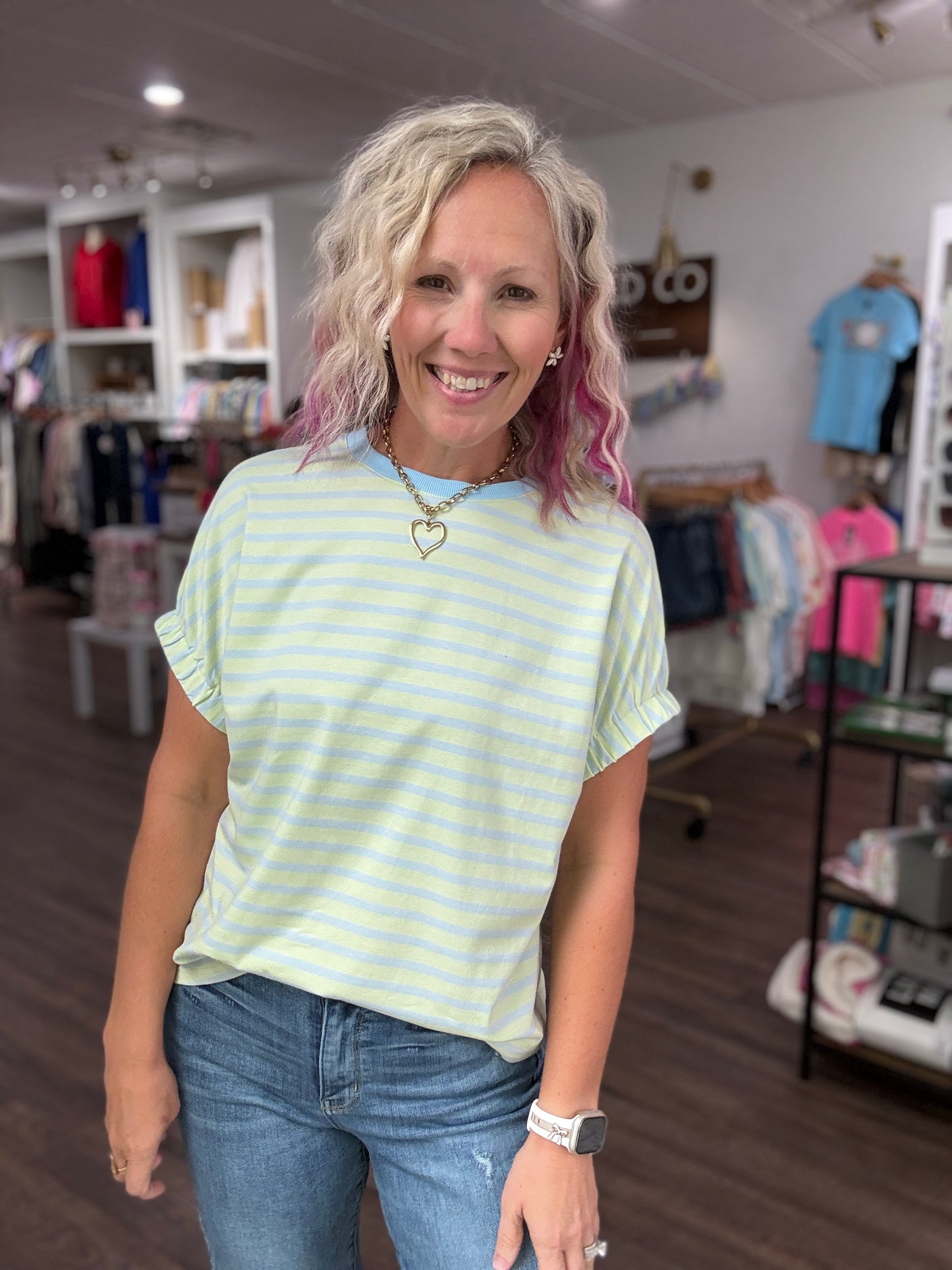 Lime Light Lane Top
