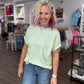Lime Light Lane Top